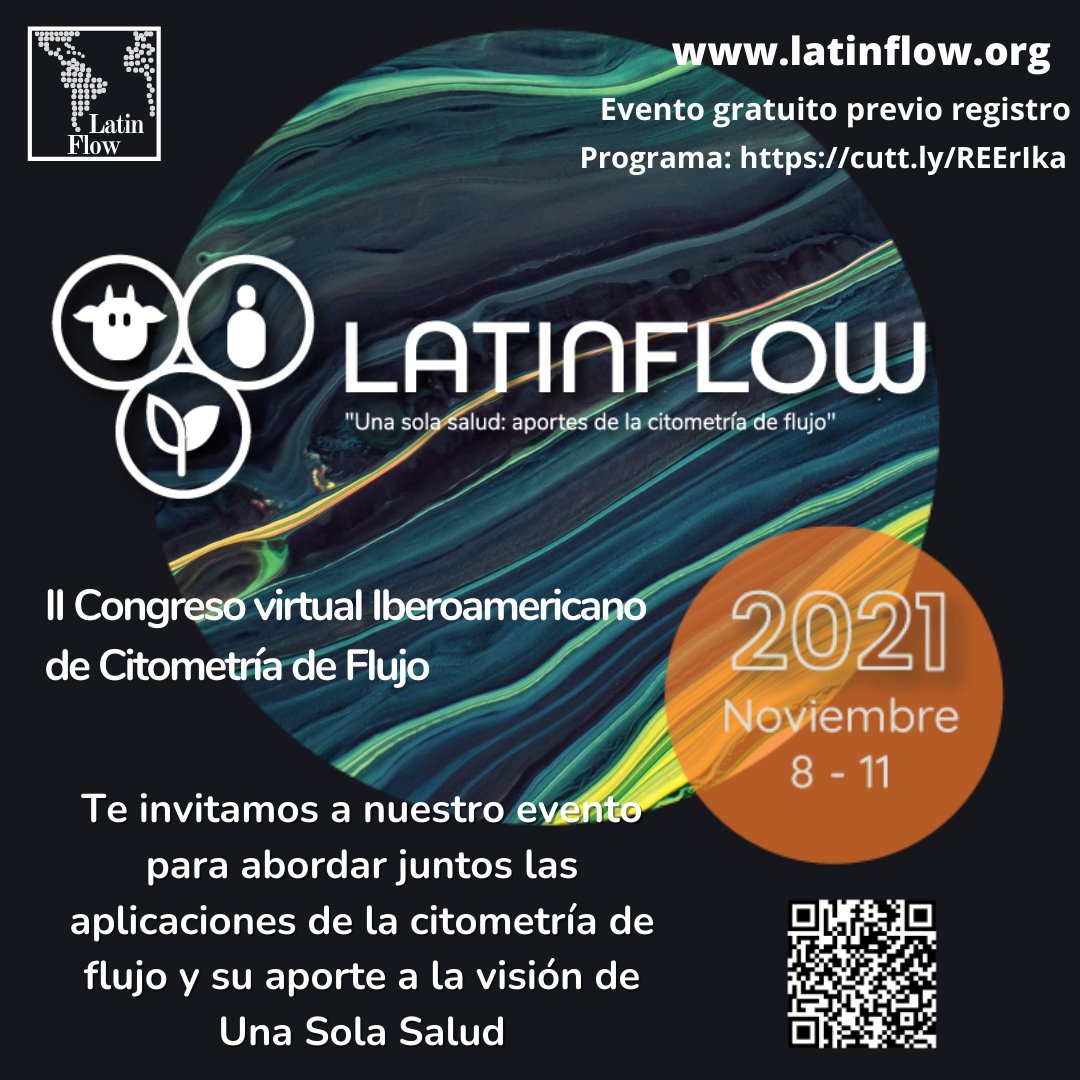 No te quedes fuera, registrate al II Latinflow 2021 más info aquí buff.ly/3kLmO7d