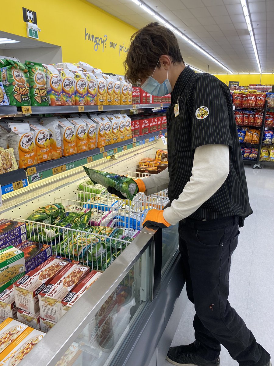 It’s something else how much a change of environment &amp; new leaders can bring happiness! 😉 He’s off to a great start at Giant Tiger learning what it’s really like to be a worker. <a href="/Trenton_HS/">Trenton_HS</a> #coopworks