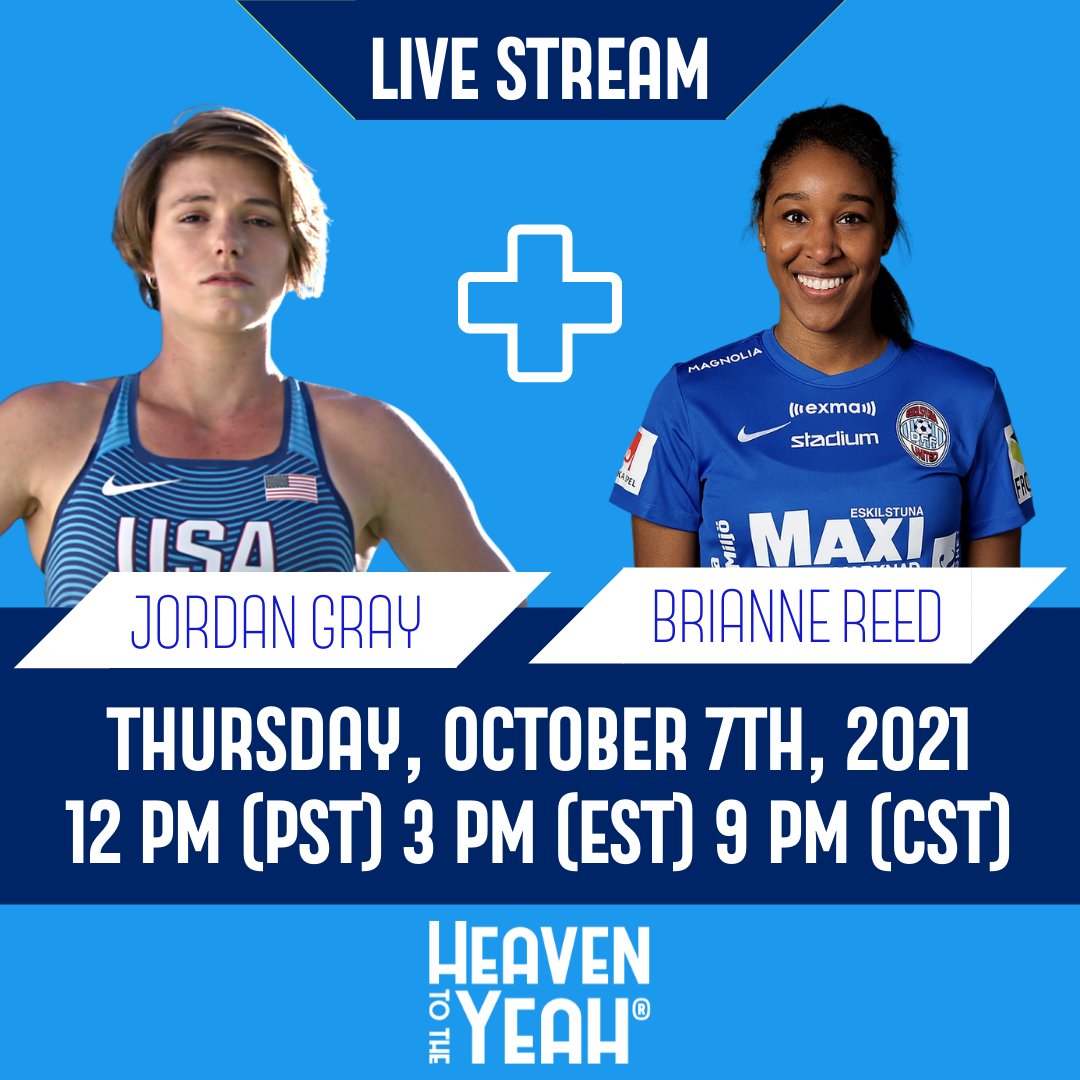 heaventotheyeah's tweet image. You won't want to miss our latest #htty LIVE interview with @breeezy22_ who plays for @fcnordsjaelland⚽🇩🇰 ! Tune in THURSDAY to hear how this pro soccer player lives with #heaveninview 😎☁️

#christianathletes #athlete #christianapparel #womenssoccer #BrianneReed #JordanGray