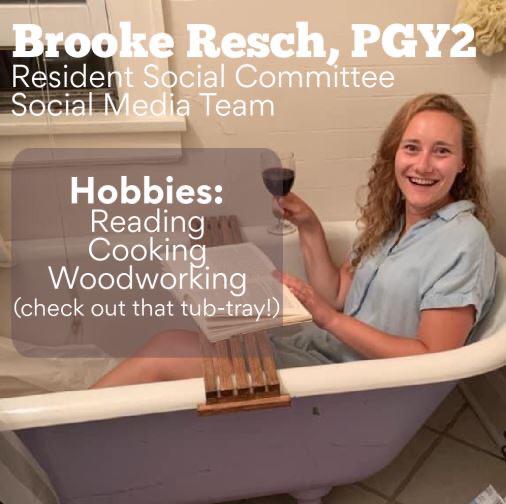 Mostly known for being a very supportive PGY2. She is very into cooking, exploring the twin cities &amp; reading. She leads our social media team. It's time to meet <a href="/brooke_resch/">Brooke Resch-Dean, MD</a> 🔥🔥!!!