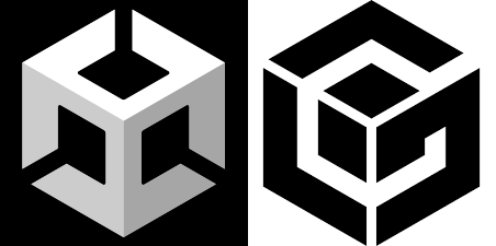 RT @Kan_Kikuchi: Unityの新ロゴ、似てそうで似てない少し似てるロゴだ🤔