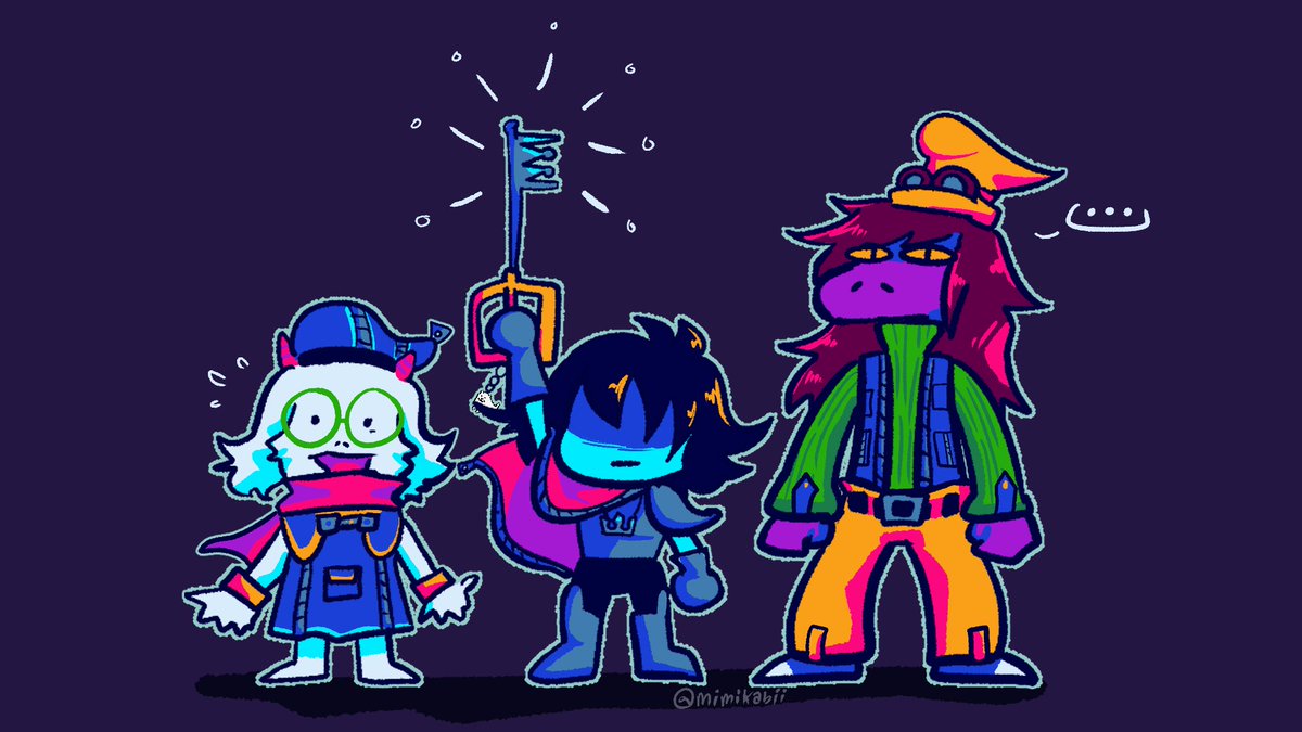 「Clash of interests 
#DELTARUNE #KingdomH」|✨Shay🌌のイラスト