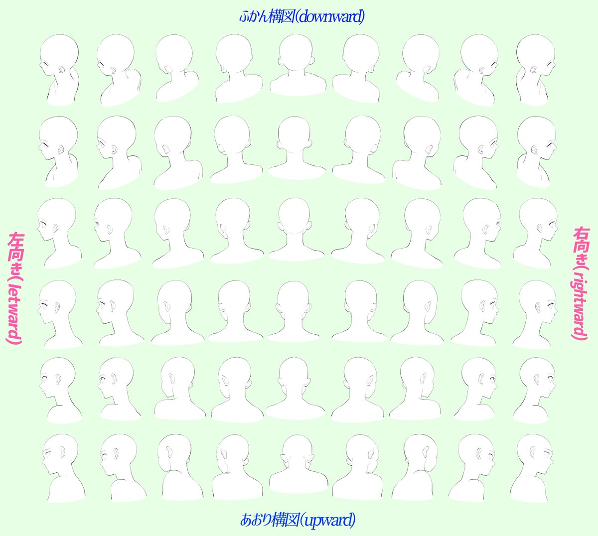 顔デッサンが下手になる 作画時間を節約したい そんな時に 線 吉村拓也 イラスト講座 のイラスト