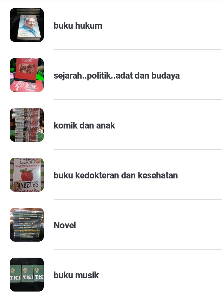 tokbuk bekas di tokped tuh vibenya kayak tokbuk bekas asli, cuma lebih rapi karena difoto satu-satu dan kebanyakan udah organized ke etalase tertentu.

jadi..

✨ utas tokbuk bekas di tokped yang worthy buat dicek✨