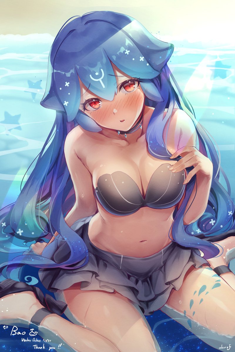 「Okay I'm done changing now...how do I lo」|Bao 🐳 52-Hertz Whaleのイラスト
