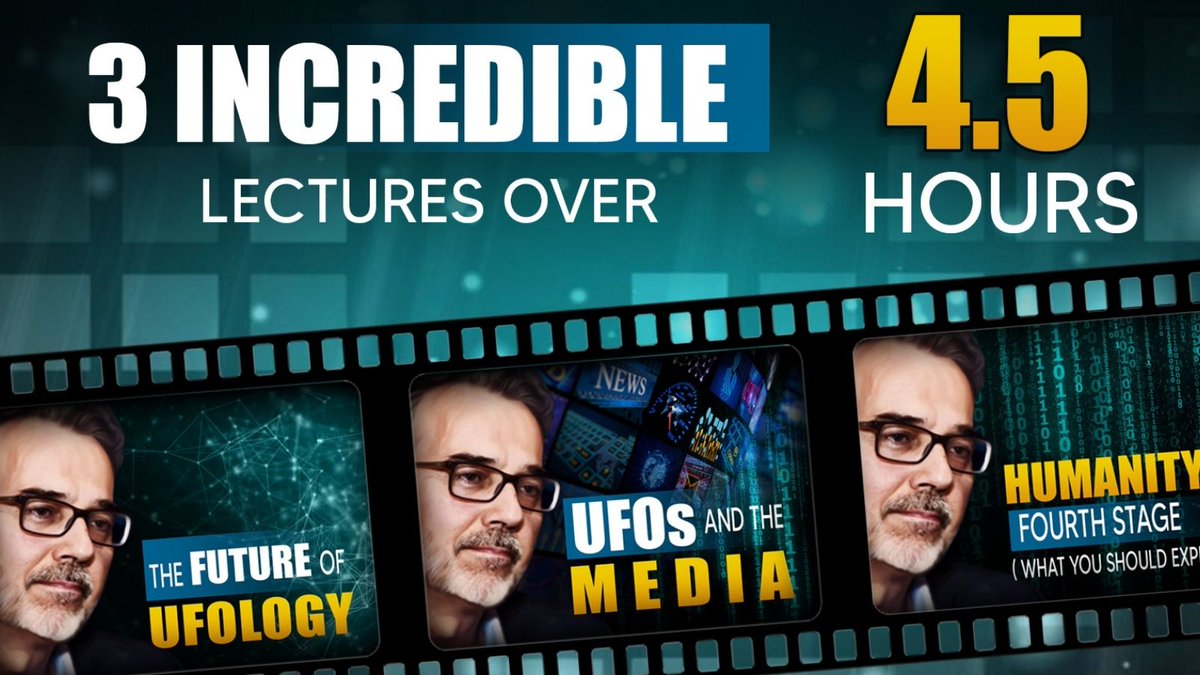 PursuingX's tweet photo. Watch over 4.5 hours of lectures by Richard Dolan!
👇
https://t.co/MQuJj4OGFl
UFOs and the Media, The Future of Ufology, and Humanity's Fourth Stage digital replays.
#Dolanite #UFOs #RichardDolan #Ufology https://t.co/r9mw16JyfE