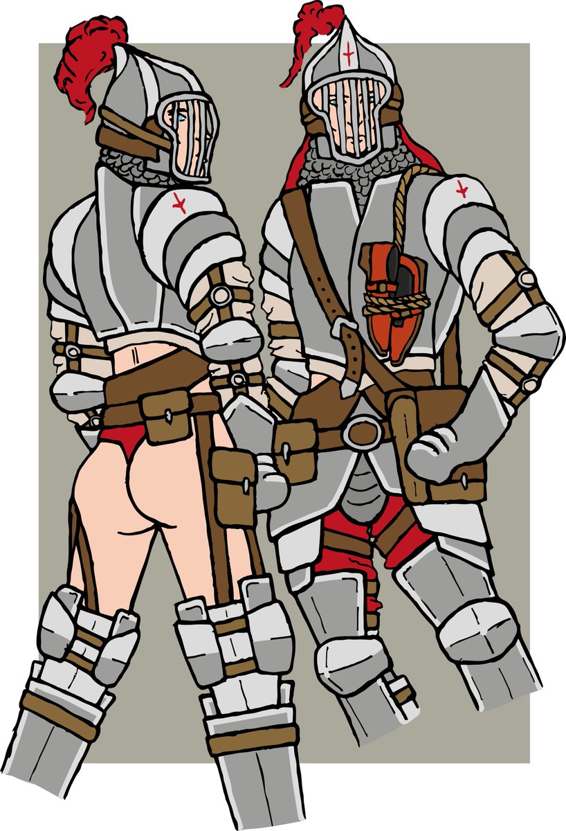 Aartsdruide's tweet photo. I present you Shuman &amp; Bharas aka Shoeman &amp; Bare-ass the guards from Goblins of IO @BrettUltimus @Tomato_Gaming @JesseCox @breebunn @crendor @KingBendrick https://t.co/JkXEjURpnT