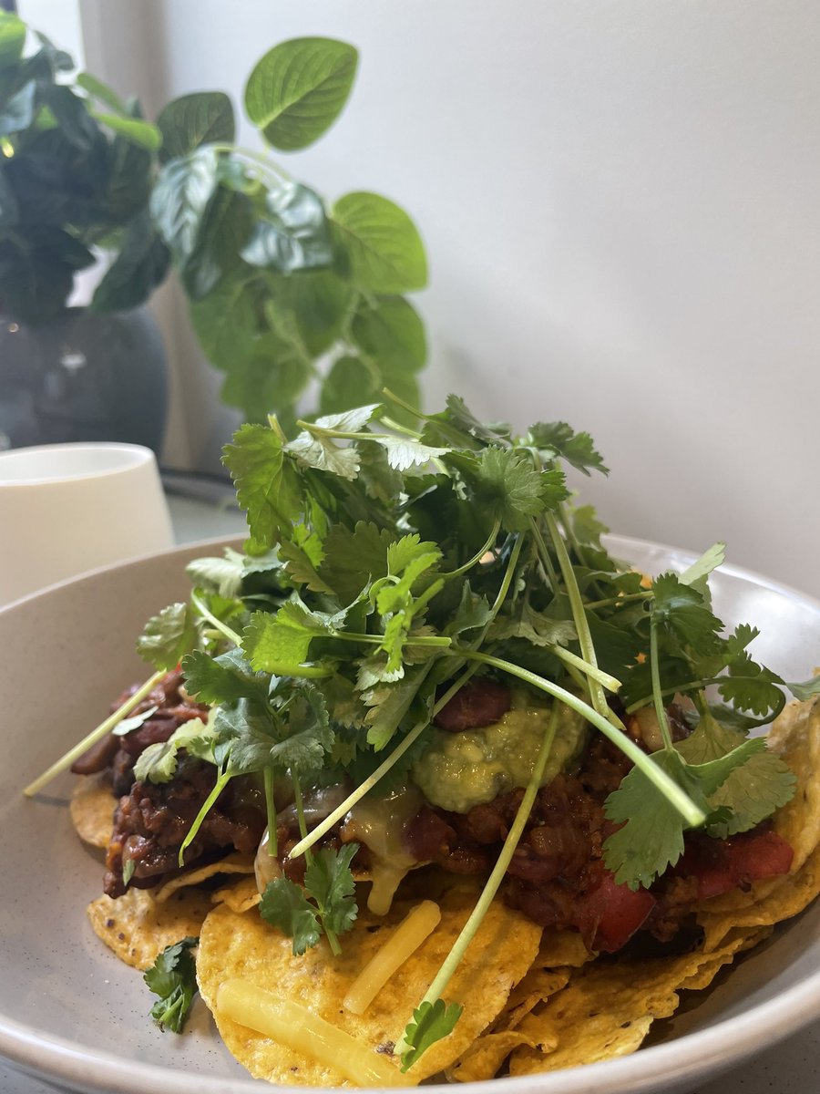 Boyfriend thinks the amount of coriander I put on my nachos is obscene. I think it’s, if anything, quite modest. Twitter give your thoughts