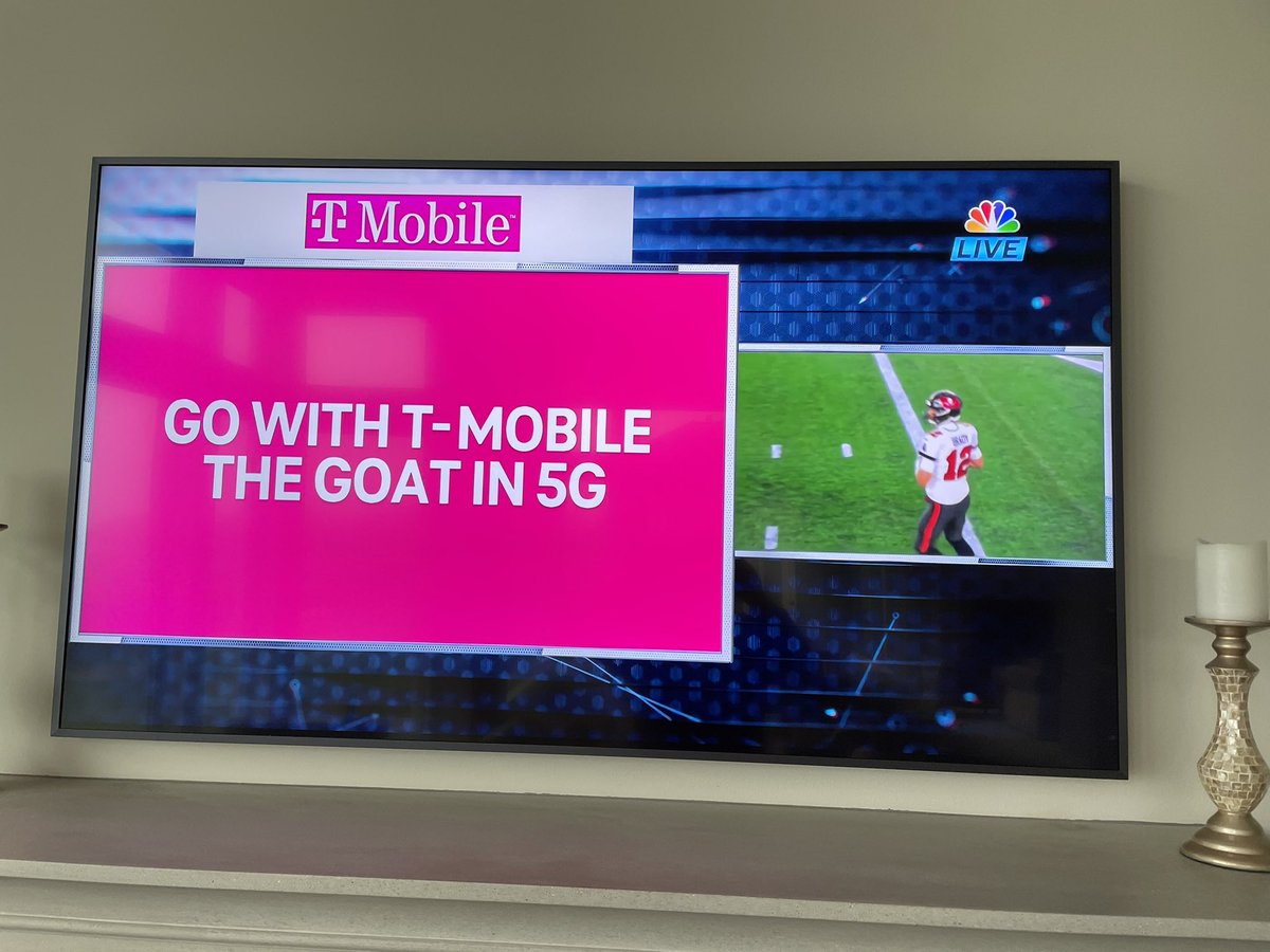 MikeBelcher4's tweet photo. Getting ready to watch the #GOAT @TomBrady return to #NewEngland @Patriots @TMobile @pjdeluca https://t.co/XkJ1YStzQd