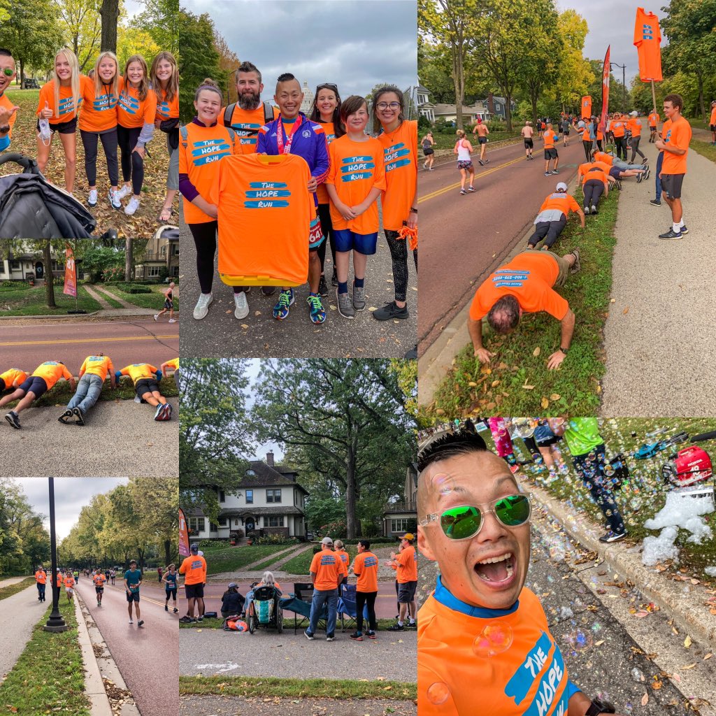 TheHopeRun1's tweet photo. Congratulations to everyone who participated in and helped The Hope Run take place today at the @Medtronic @tcmarathon!

We will report our fundraising update as soon as we hear a total!
#thehoperun #twincitiesmarathon #yourlifematters https://t.co/HZyzBqQFf7