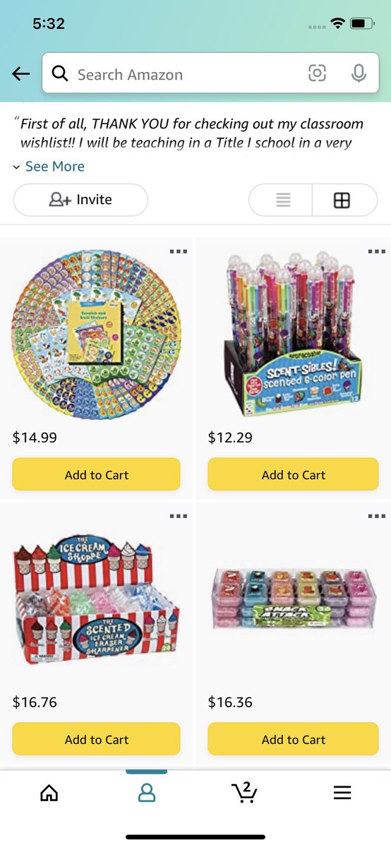 MrsC_WV's tweet image. I’m a title I teacher in WV that works with grades 3-5. My students would LOVE these scented stickers, erasers and pens! I’d be so happy if you’d shop my list, @AlaneAdamsBooks! ❤️ you make being a part of #teachertwitter so fun!! amzn.to/3hARB2f #13daysofalane