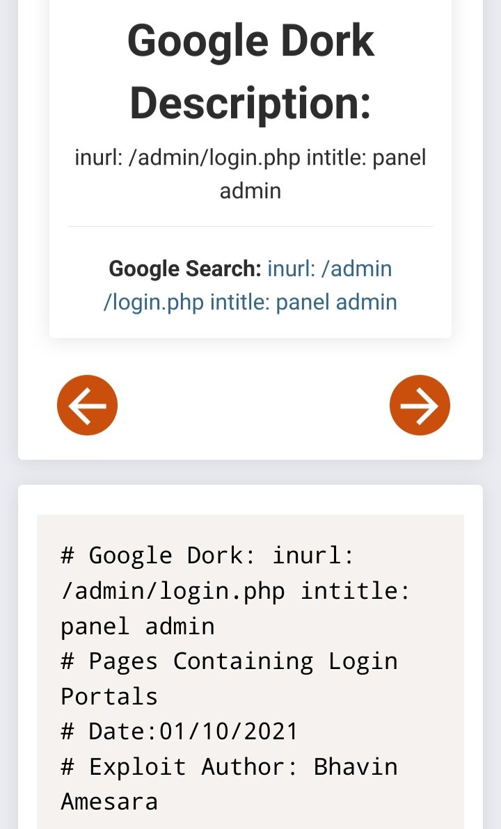 FragmentedSoul5's tweet image. #GoogleDork - Pages Containing Login Portals

inurl: /admin/login.php intitle: panel admin

GHDB-ID: 7363
#Hacking #infosec #OSINT #Pentesting #CyberSecurity