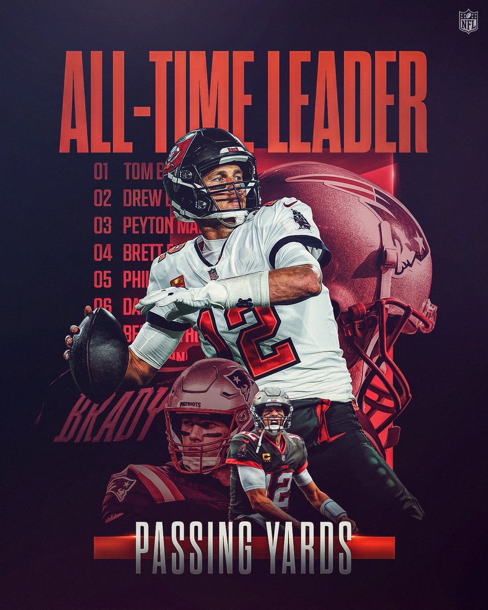 HISTORY.

<a href="/TomBrady/">Tom Brady</a> becomes the all-time passing leader! #TheReturn