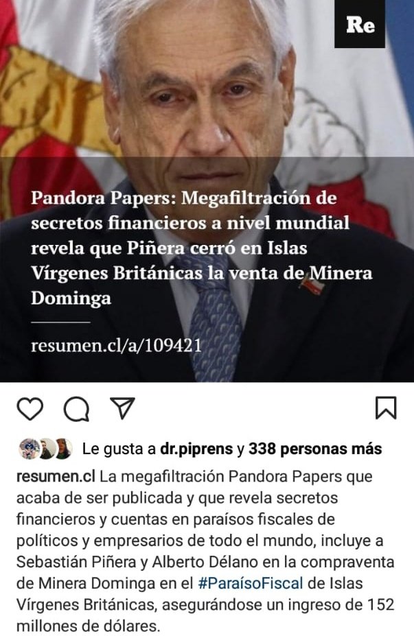😡😡Muy lamentable la noticia que circula en redes sociales y lo peor es que no es algo que nos pueda sorprender sino más bien se ha vuelto algo bastante común, lo que ha sucedido con el caso Dominga, y lo que envuelve a nuestro propio presidente es muy ¡¡grave‼ de ser verdad...