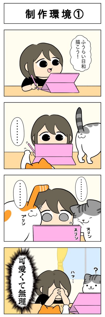 制作環境│フェリシモ猫部  https://t.co/SrjL6gWVRx @felissimonekobuより 