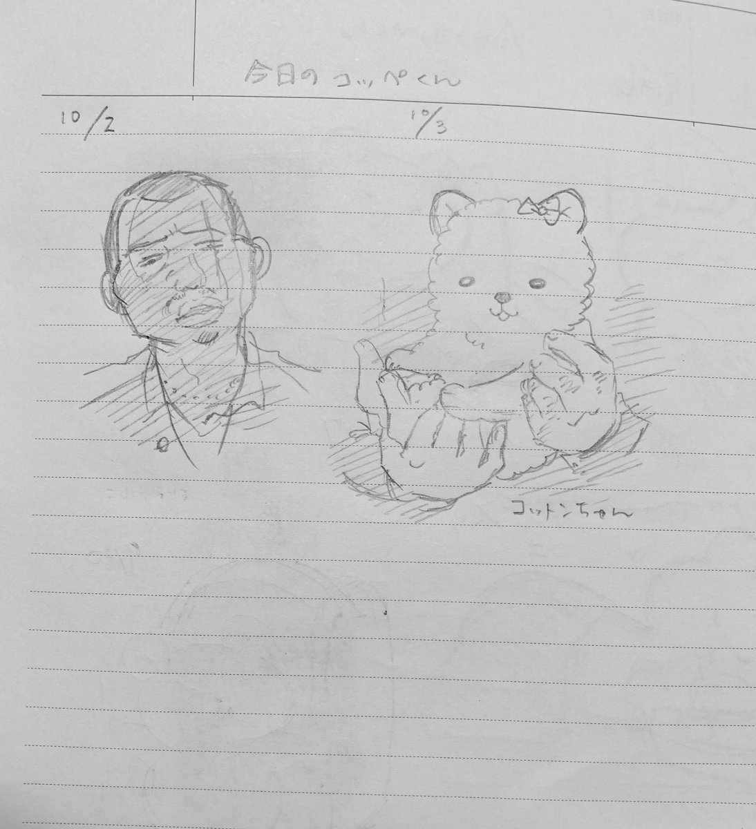 模写始めました。

やじまけんじさんのコッペくんを一日一模写。

できてない日はまとめて😅 