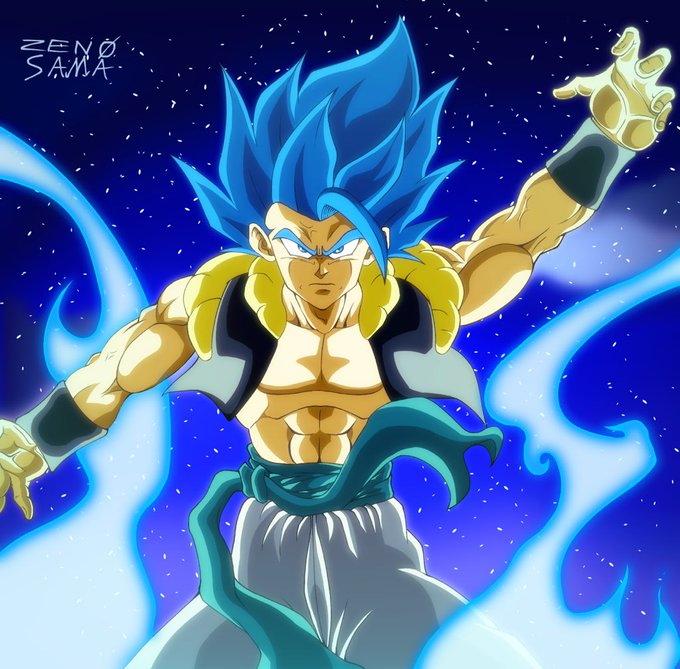 Gogeta SSJ4 SSJ Blue - DempseyJ Illustrations