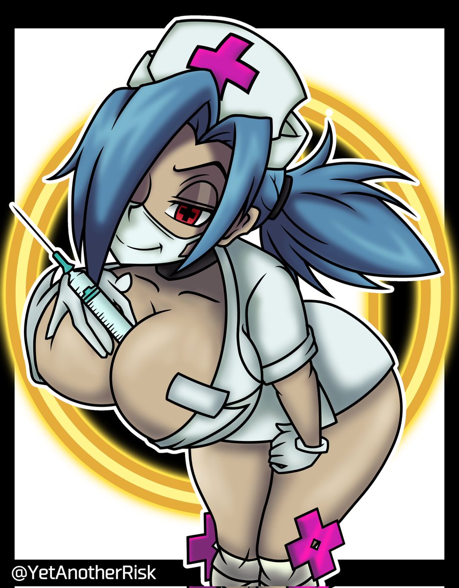 Ready for your medicine?#Skullgirls #skullgirlsfanart #fanart #Valentine ヴ ...