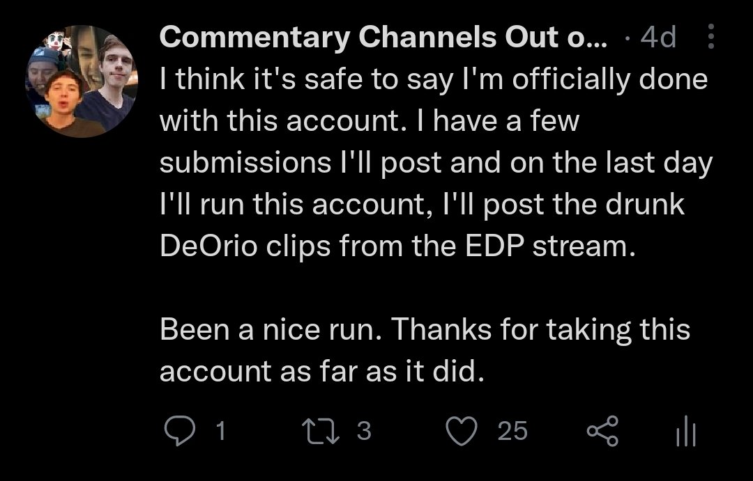 Commentary_OOC's tweet photo. When a titan falls... another will rise https://t.co/BZnbFHHjeO