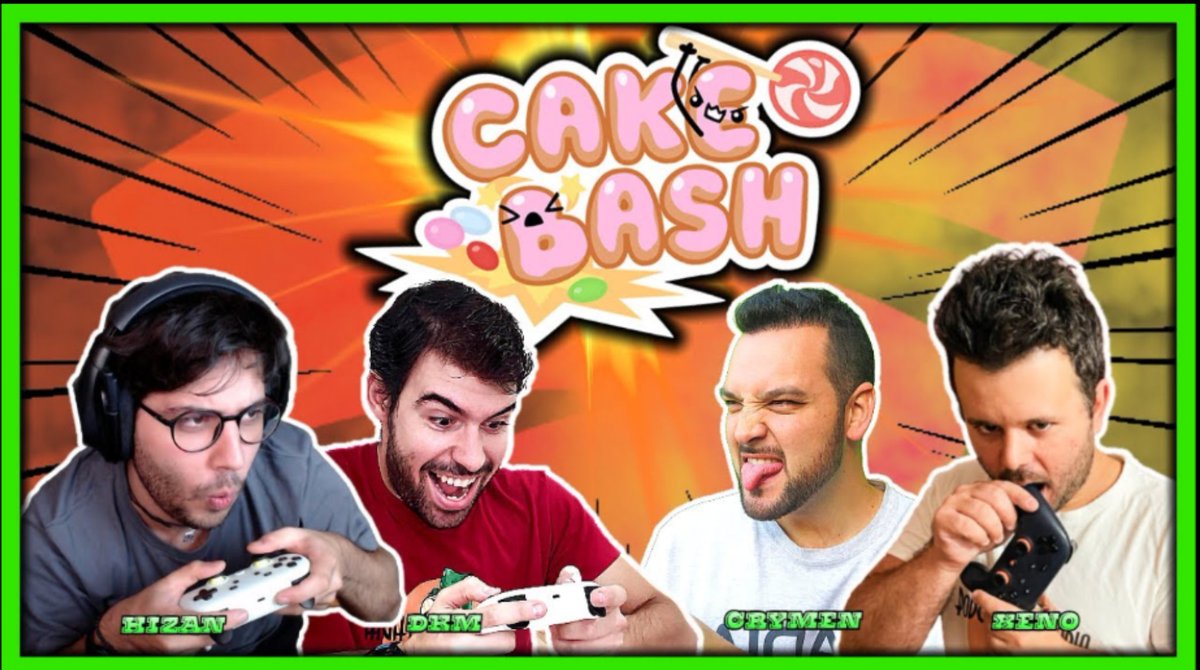 CrymenCloud's tweet photo. 🍧 ¿Quien es mas dulce,@ModoXenomorfo @HisokanOff @DKM_Games o yo?
🧁 ¡Esta tarde a las 19:30 competiremos en @PlayCakeBash para ser el pastelito mas goloso de todos!
🍰 No te pierdas el directo en @GoogleStadia que va a ser la risa
🎊Link:
https://t.co/V85bUpjTKZ https://t.co/UTuu7w4pok