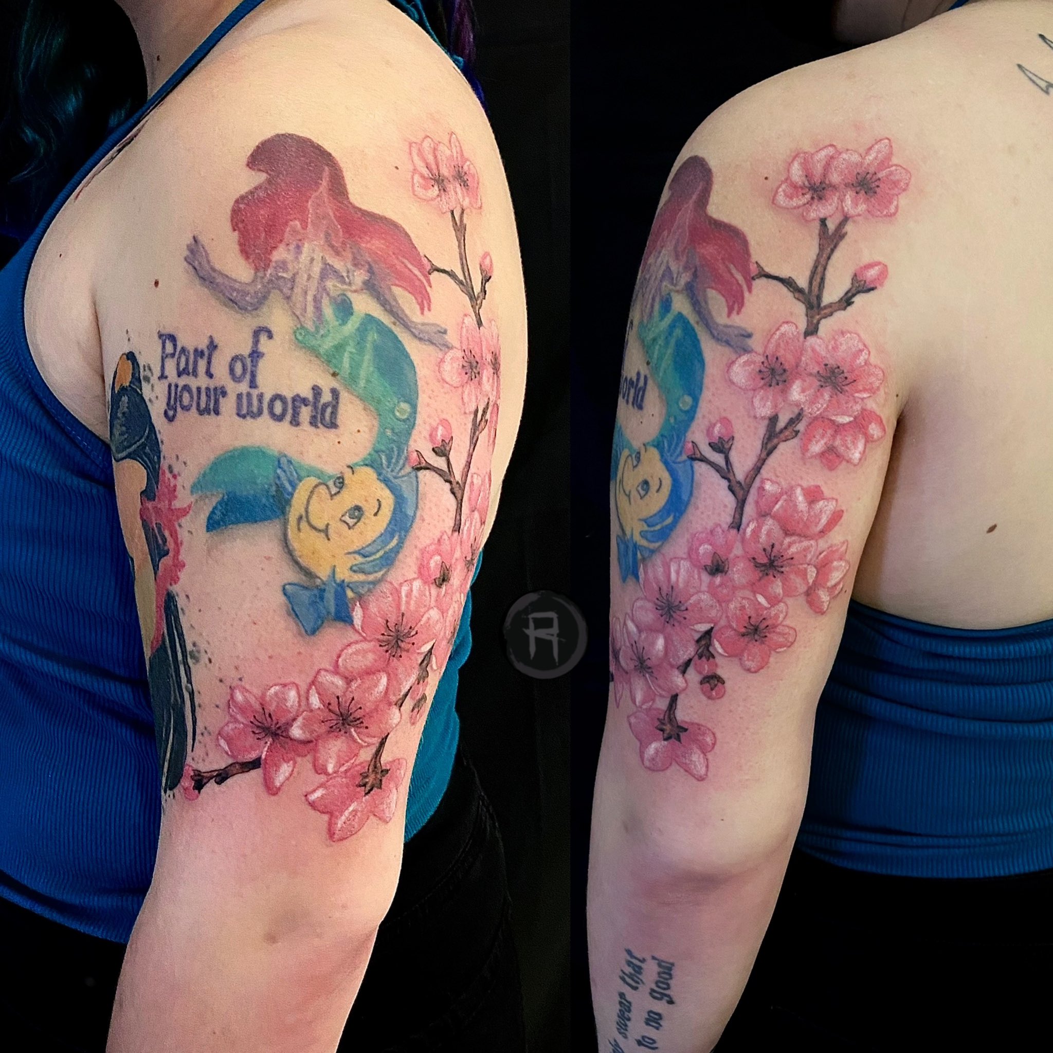 Discover 72+ half sleeve disney sleeve tattoo latest in.eteachers