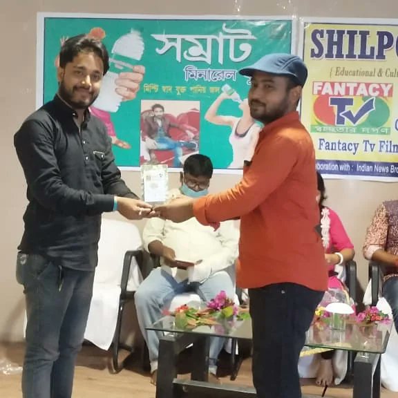 BanibrataMr's tweet photo. "SHILPO CHARCHA" PROGRAMME
By- Fantacy Tv Film Media Institute (FTFMI) #India #World 
#WFAMU #IFAMU https://t.co/njySKl2lb1