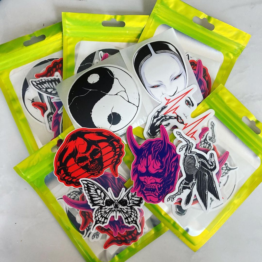 jamespatradoon's tweet photo. I have amassed a Smaug-like quantity of stickers from impulse buying off @stickermule so all webstore orders ship out with one of these sticker packs!

https://t.co/E4mxBXKc8V

#stickermule https://t.co/76khYuwoPA