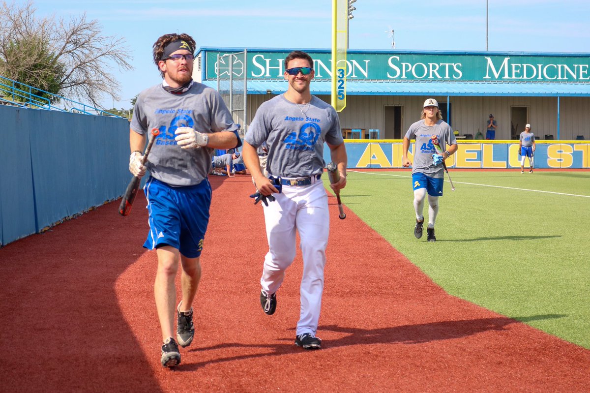 manny_campos's tweet photo. Here are a few shots from today’s first full team practice for @RamsASUbaseball! Excited to see this group work to maximize their potential this fall and into the spring! #angelostate https://t.co/Gc9Uf5LENl