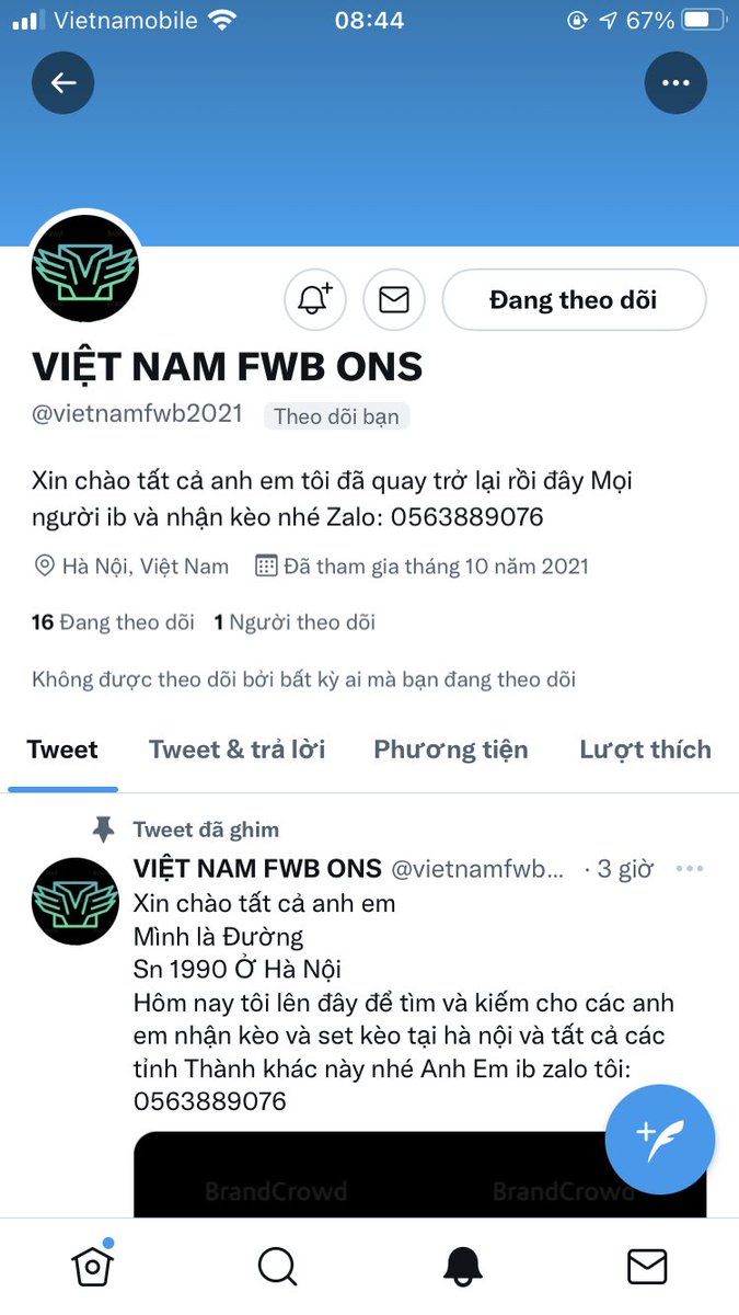 bapbaotram's tweet photo. Mn fl cho quản lý mới bên em nha 
Thank mn ạ @vietnamfwb2021 https://t.co/Kh8us6uCtd