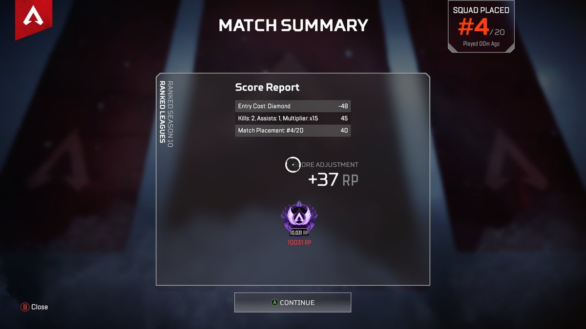 Typeskii's tweet image. I hit masters last split