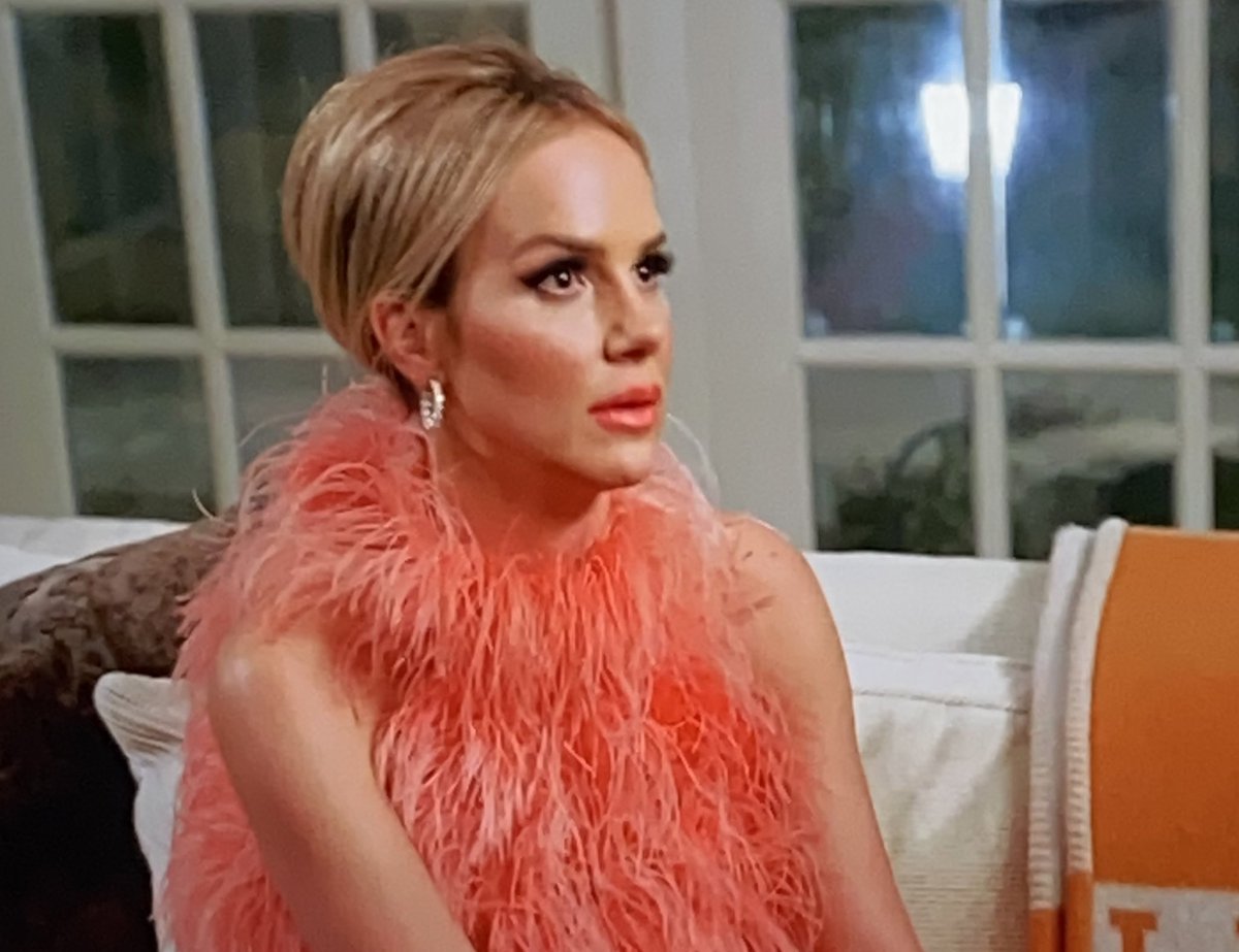 RealityByAshley's tweet photo. Coming in hot. I think this one has serious old school housewife vibes and the potential to go the distance. #rhoslc https://t.co/xGojsxjcKz