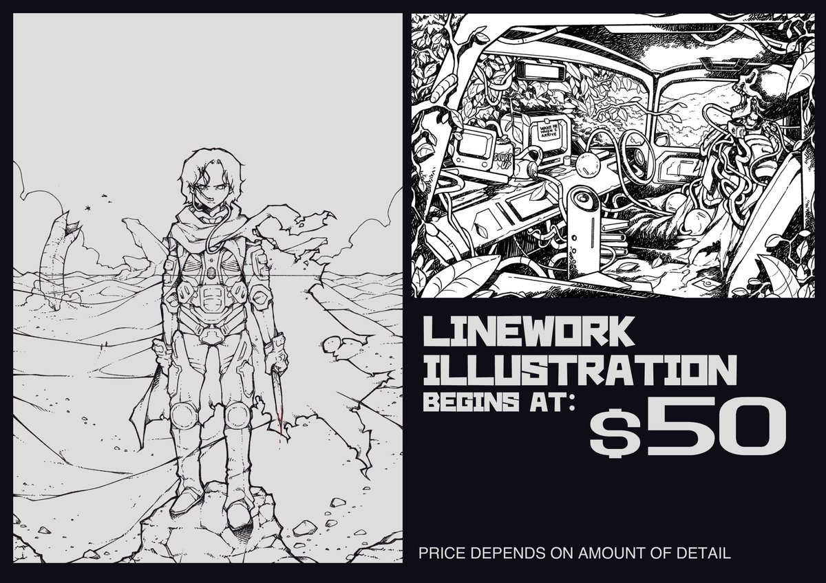 Its been too long....
COMMISSIONS ARE NOW OPEN!!
5 SLOTS AVAILABLE (more slots in future)
Drop by in my DMs if you are interested!!
