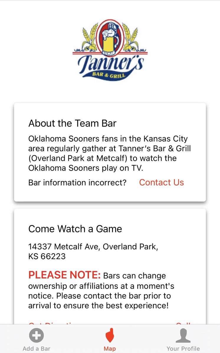 Team Bar Finder tweet media