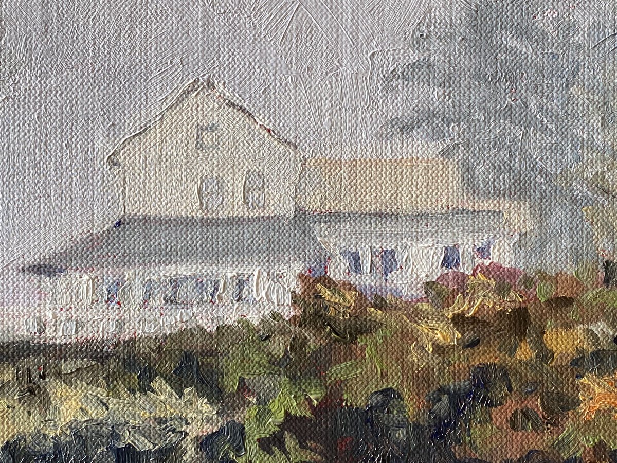 terrillwelch's tweet photo. Today’s work still shiny and wet… Fog Lifting at the Springwater Lodge by Terrill Welch 11 x14 inch walnut oil on linen board
#art #SpringwaterLodge #lanscapepainting #oilpainting #MayneIsland #CanadianArt #contemporaryart https://t.co/FfF7xR2t9a