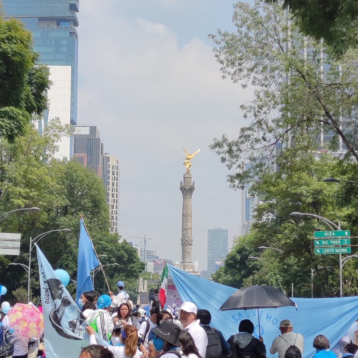 En todo México la fuerza y la unidad de la ola celeste se sintió; demostramos que somos mayoría y dejamos claro que el derecho a la inviolabilidad de la vida es irreductible. Es nuestra tarea mantenerla 
#MeLateElCorazón #SalvemosLas2Vidas