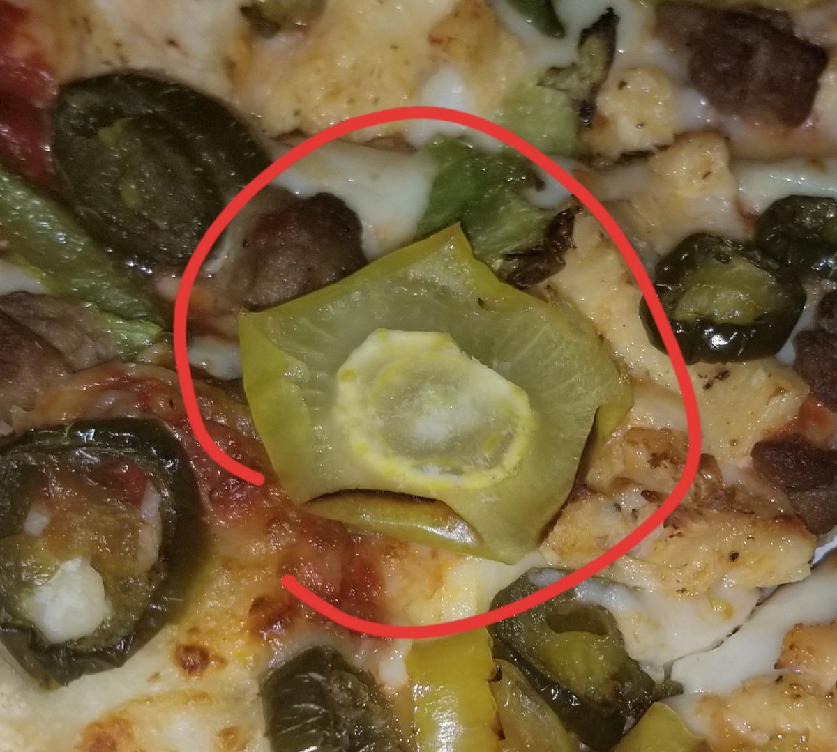 sullyoffortune's tweet photo. Just a picture of an inedible stem
@Gusbuckets for your disapproval, sir. Pizza Hut is the culprit this time. https://t.co/ojs5Kd9FEP