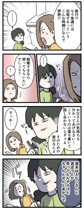 付き合って0日で結婚を決めた2人の話⑰ 一生お付き合い

#友達だった2人が付き合って0日で結婚を決めた話
#コミックエッセイ 