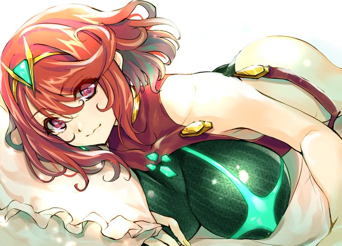 ホムラ
*「ゆうべは おたのしみでしたね」
#ゼノブレイド2 