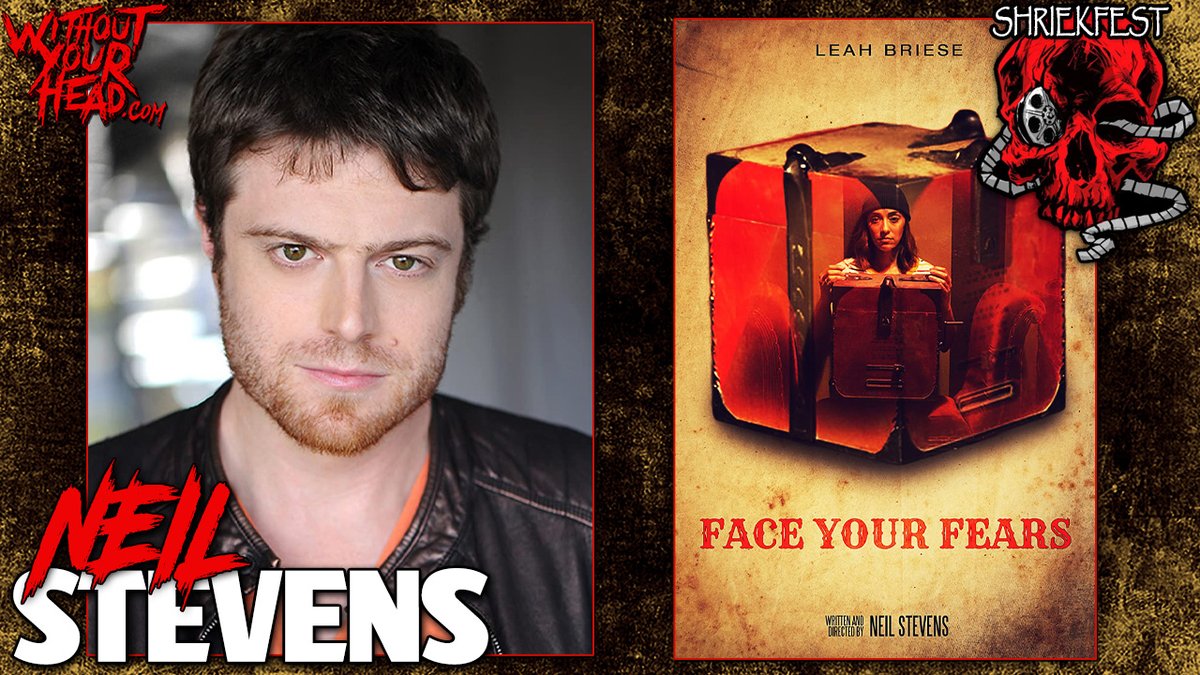 WithoutYourHead's tweet photo. Neil Stevens director of Face Your Fears - Without Your Head: https://t.co/Wi2pWS8Bfh
#NeilStevens #FaceYourFears #Shriekfest #WithoutYourHead #NastyNeal #TristaRobinson #IndieHorror #IndependentFilm #2021Horror #FilmFestivals #DirectorInterview https://t.co/bLoh3uaIYh