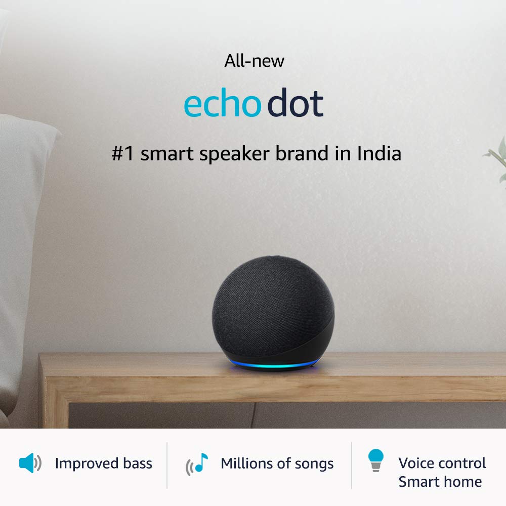 Echo Dot (4th Gen, 2020 release)| Smart speaker with Alexa (Black)

Old Price: ₹4,499.00
Offer Price: ₹3,649.00

amzn.to/3aixcgZ