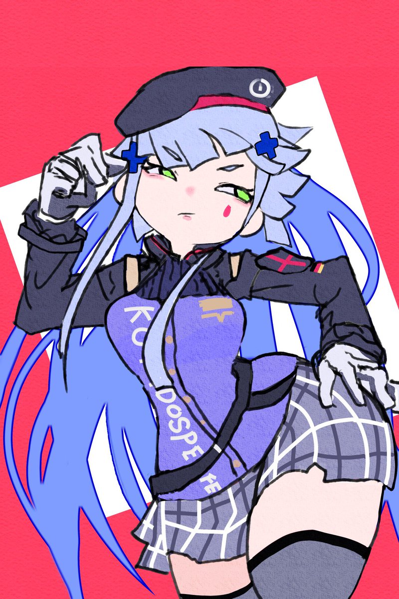 HK416(少女前線|ドルフロ) 「【comission】
おskeb募集してます
デカいのが得意ですがわりと何でも」|スティゼリーのイラスト