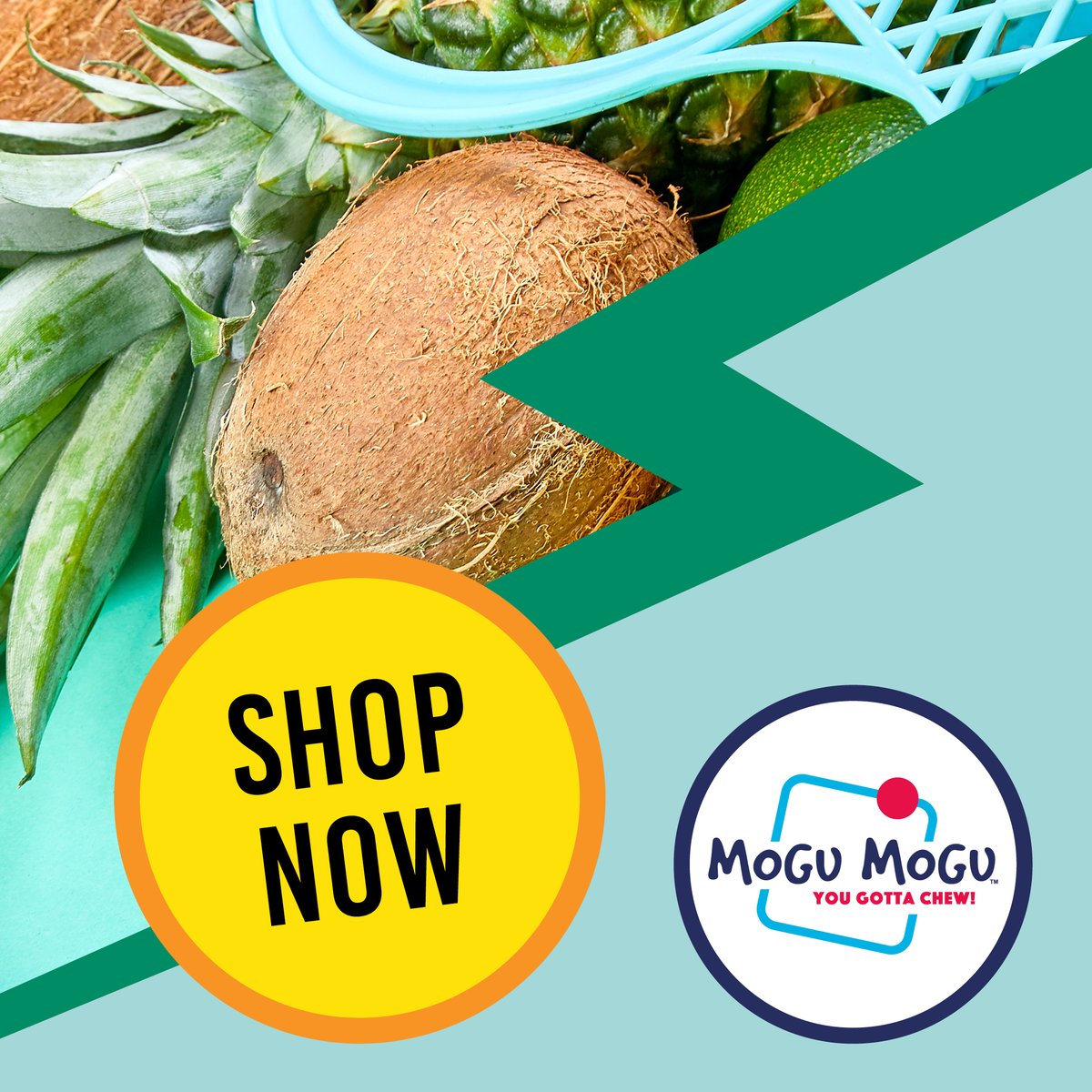 Made with real ingredients. Mogu Mogu, a soft drink unlike anything you've ever tried! 🥤
-
Shop here: ow.ly/6QKE50GasLG

#mogumogu #yougottachew #onlineshop #asianproduce #onlineasiansupermarket #coconut #pineapple #fruity #drinks