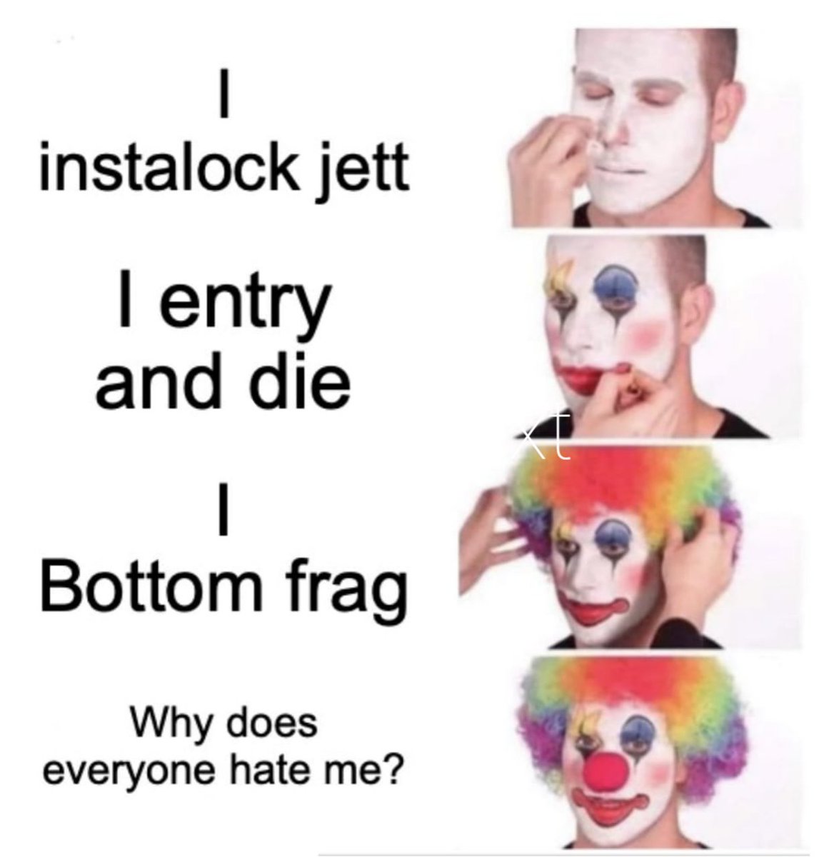 AhySerous's tweet photo. Jett.exe

Follow @esportzmemes for more gaming related memes.

@PlayVALORANT  #VALORANT #ValorantArt #memes #gamingmemes #gaming https://t.co/IP8Y2BgrOs