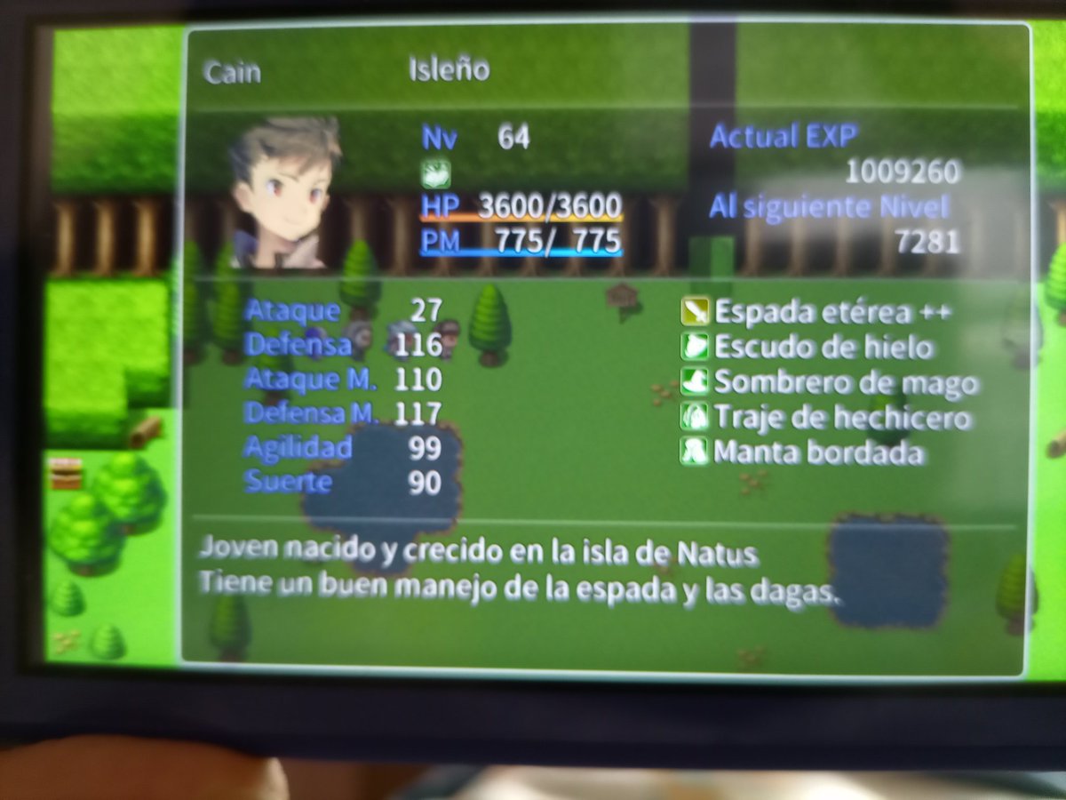 GVocanduta's tweet photo. @nubilarpgmaker Estos son los que uso como equipo principal, no sé si será suficiente. Por cierto, sirve de algo la manta bordada? Es que me dijo un tipo en armadura que la quería ver de nuevo, pero no sé si la tengo que mantener equipada o qué XD https://t.co/jNQW6Bb1ez