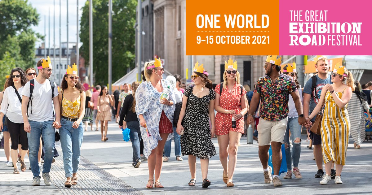 ExRdFestival's tweet photo. Expect an incredible programme of events and activities this weekend from our amazing Festival partners @imperialcollege, @V_and_A, @sciencemuseum, @RoyalAlbertHall, @theroyalparks, @SouthKensington, @GI_London1, @NHM_London & more 🙌
Discover what's on 👉https://t.co/ftcjovZZXN https://t.co/YWF5JZaucC