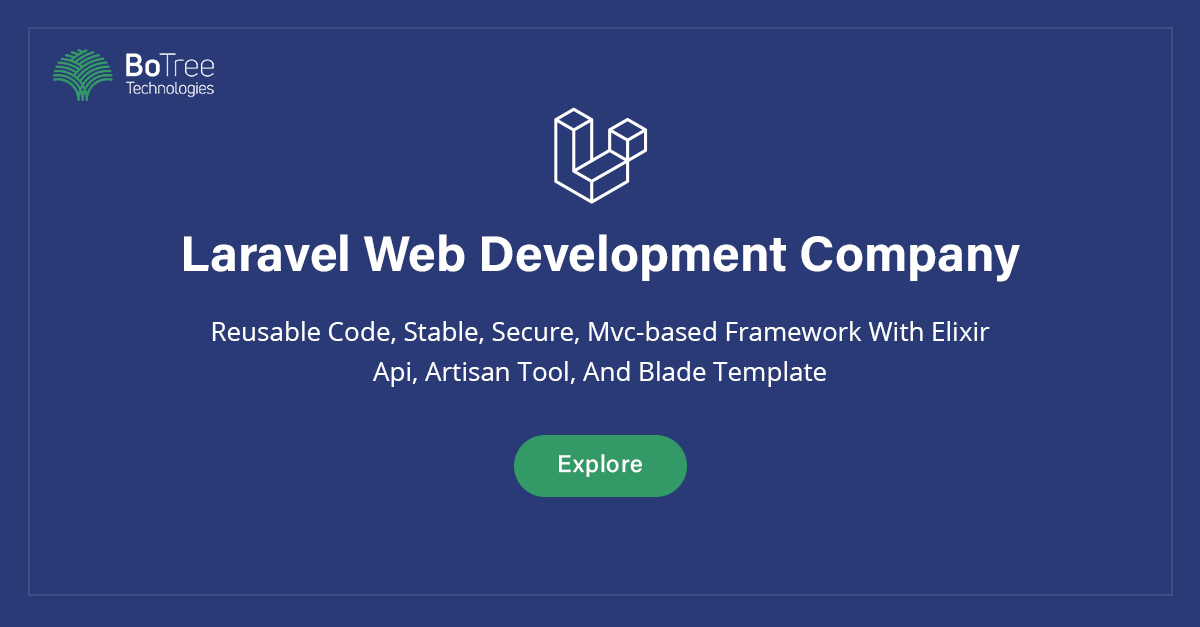 BoTreeTech's tweet image. BoTree is a Leading #Laravelwebdevelopmentcompany in india. We provide best #laravelwebdevelopment services and customize solutions to improve your #businessgrowth.
Have a look:
botreetechnologies.com/laravel-develo…
#botreetechnologies #laraveldeveloper #softwarecompany #coding #coders