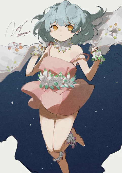 すこし前までずっと漫画を描いていたんです。イラストに専念するために今は休載させてもらってますが、そこのキャラがみんなデザインがお気に入りなので久々に一部抜粋して描いてみました。キャラの名前分かる人どれ位いるのでしょうか。 