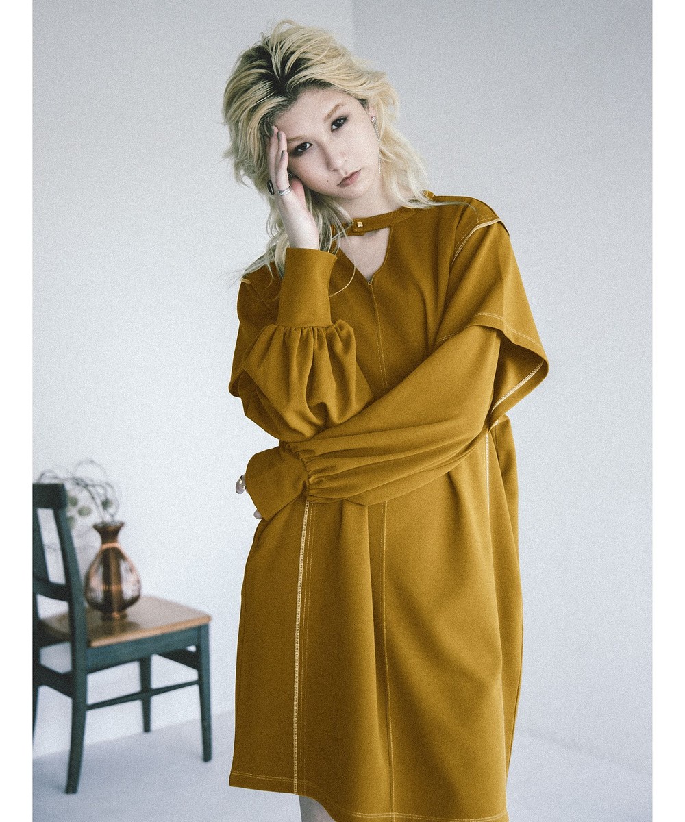 179 Wg New Item 前後2way配色ステッチワンピース 6 490 税込 ﾏｽﾀｰﾄﾞ ｸﾞﾘｰﾝ ﾌﾞﾗｯｸの3色 Webshop T Co 4e9g8ndhvz Zozotown T Co 8vcw2gnxlb 179wg T Co Ontvtxbqja