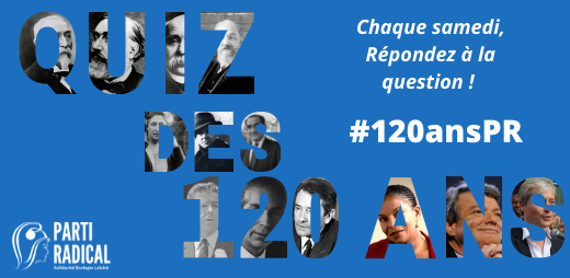 PartiRadical's tweet photo. 🔷Merci à toutes et à tous d'avoir participé au 1er #Quizdes120ans ! 
👉La bonne réponse était la réponse 1 : Parti républicain radical et radical-socialiste 👏
Rendez-vous samedi prochain pour un nouveau Quiz !
#120ansPR https://t.co/KlWVqc7qCh