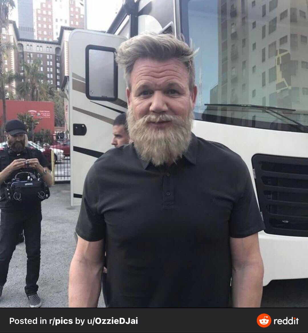 Are we going to ignore that Gordon Ramsay with a beard looks just like @fl0mtv ? https://t.co/RA0bHDiZkR